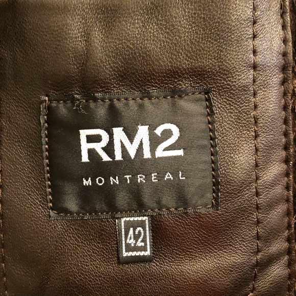 RM2 Shearling Jacket Brown - Picture 4 of 7